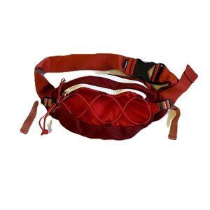 Converse Hip/Waist Bag Unisex One Size Red Roomy & Multiple Pockets